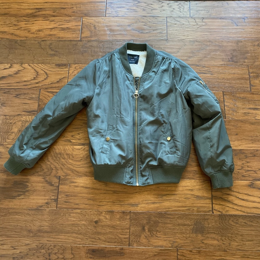 Love tree bomber jacket